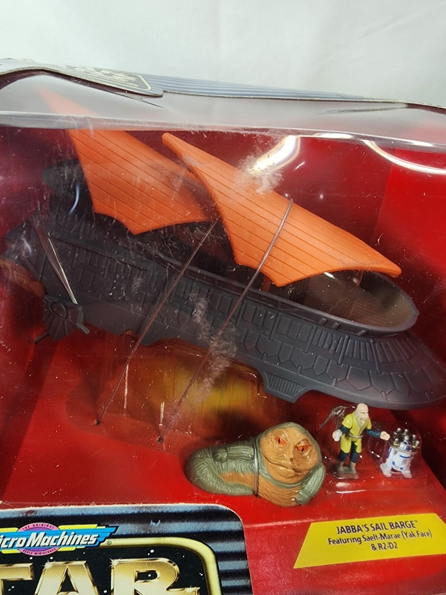 Micro Machines Star Wars Action Fleet Jabba's Sail Barge Non Mint