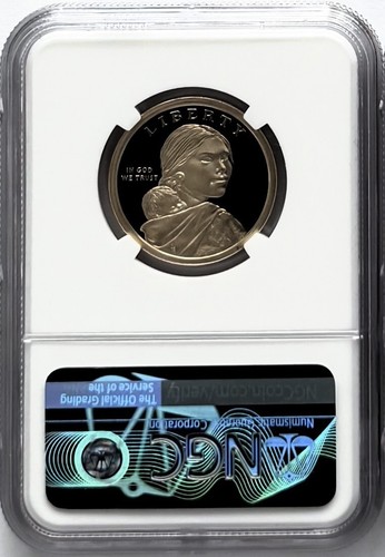 2019 S PROOF SACAGAWEA DOLLAR $1 MARY GOLDA ROSS NGC PF70 NATIVE AMERICAN LABEL - Picture 2 of 2