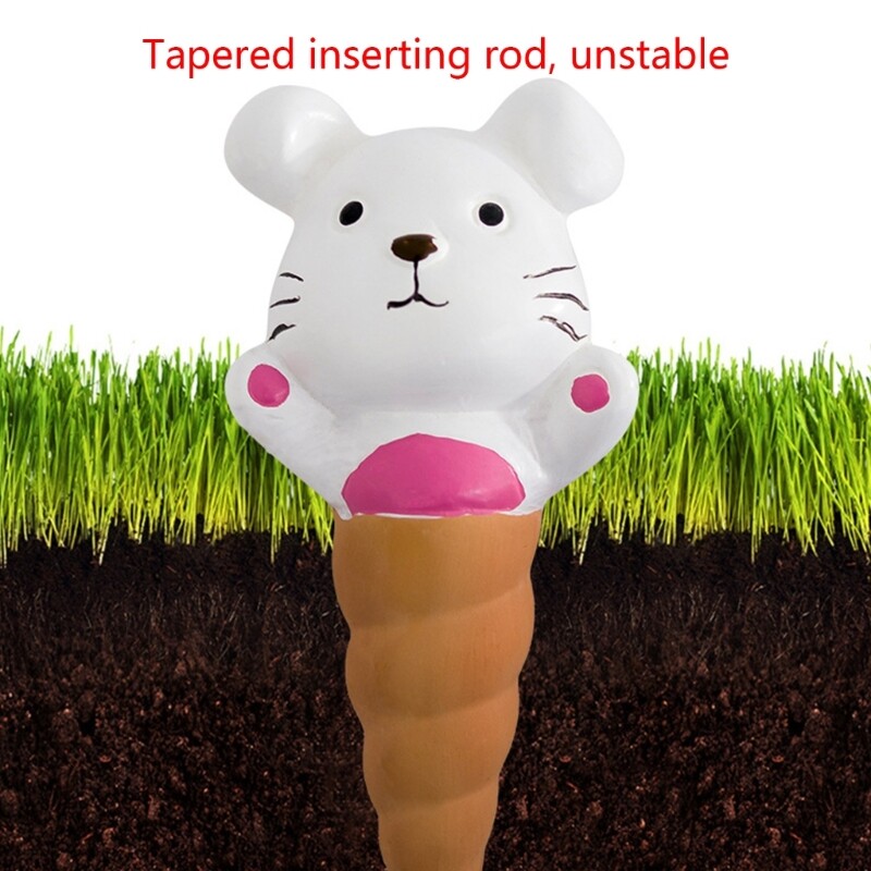 4Pcs Cartoon Rabbit Automatic Plant Dripper Outdoor Garden Yard