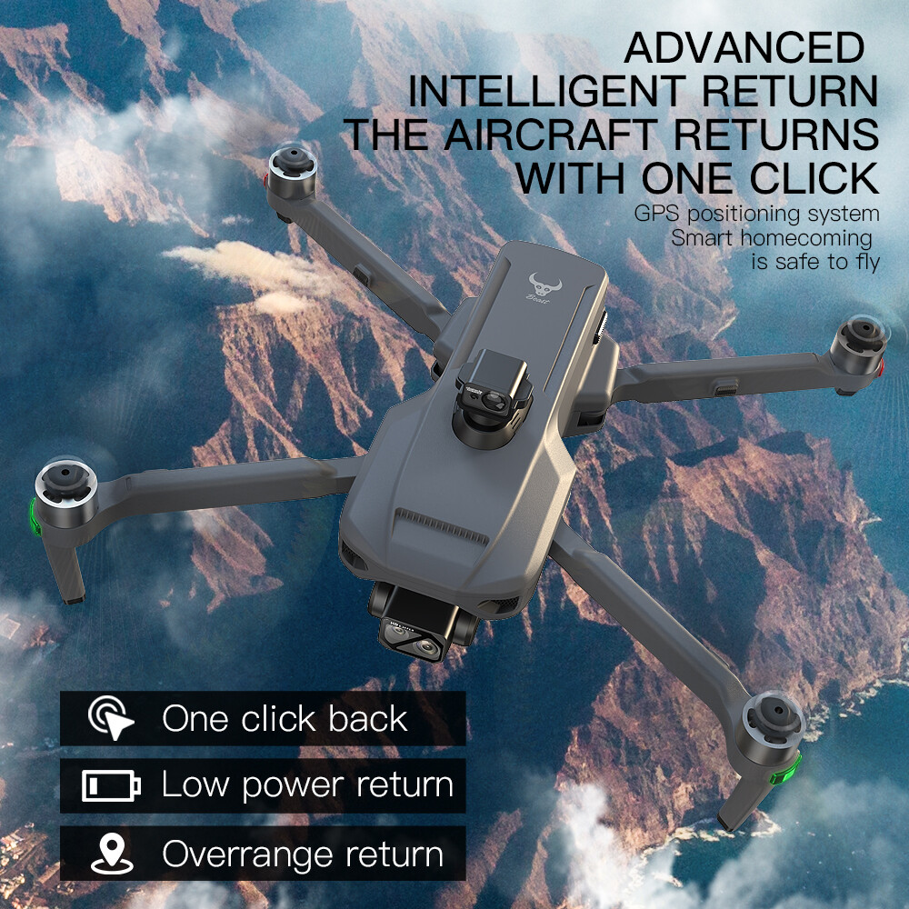 X-Verse KF104 MAX2 Drone con Telecamera 4K HD, Schermo RC, Distanza del Telecomando di 6KM, Gimbal a 3 Assi, Evitare gli ostacoli in 4 direzioni, GPS Digitale Trasmissione Droni Quadcopter -3 Batterie