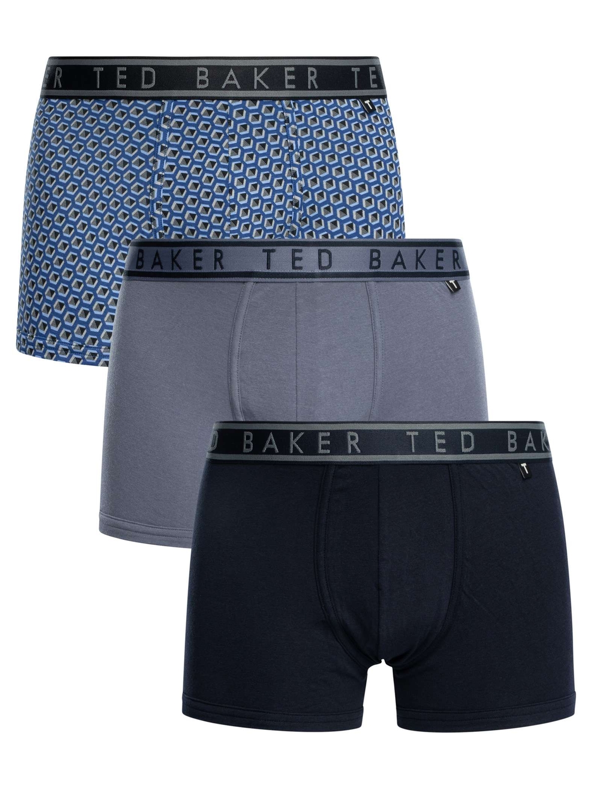 Мужские плавки Ted Baker из 3-х упаковок разноцветные 7190₽