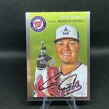 2023 Chrome Platinum Anniversary Base #84 Cade Cavalli  - Washington Nationals