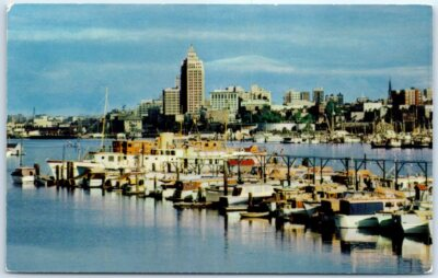 #ad #ad Postcard Vancouver Water Front Vancouver British Columbia Canada $8.39