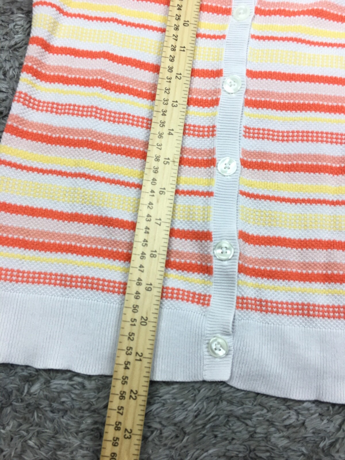 Pendleton Button Up Sweater Womens Size Small Pet… - image 8