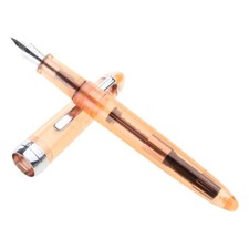 JINHAO 992 Transparent Fountain Pen 0.5mm Stationery Supplies Writing Tools Gift
