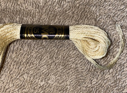 Vintage Mouline Special DMC 25 Embroidery Floss #3047 Made in France - Picture 3 of 6