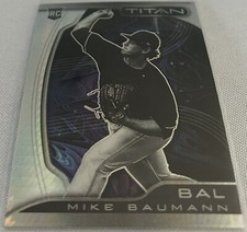 2022 Chronicles Titan Baseball Mike Baumann Baltimore Orioles Hyper Rookie #d