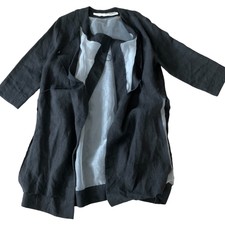 Nancy Stella Soto Cutout Jacket M Garmentory Lagenlook Oversized Rare Art Gab