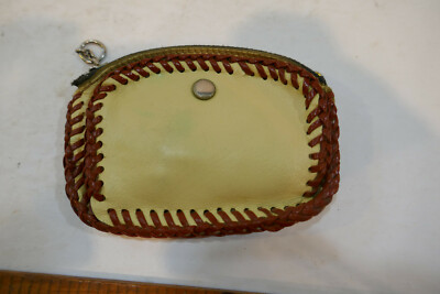 Vintage Western Style   Leather Key Holder & Coin  Wallet 