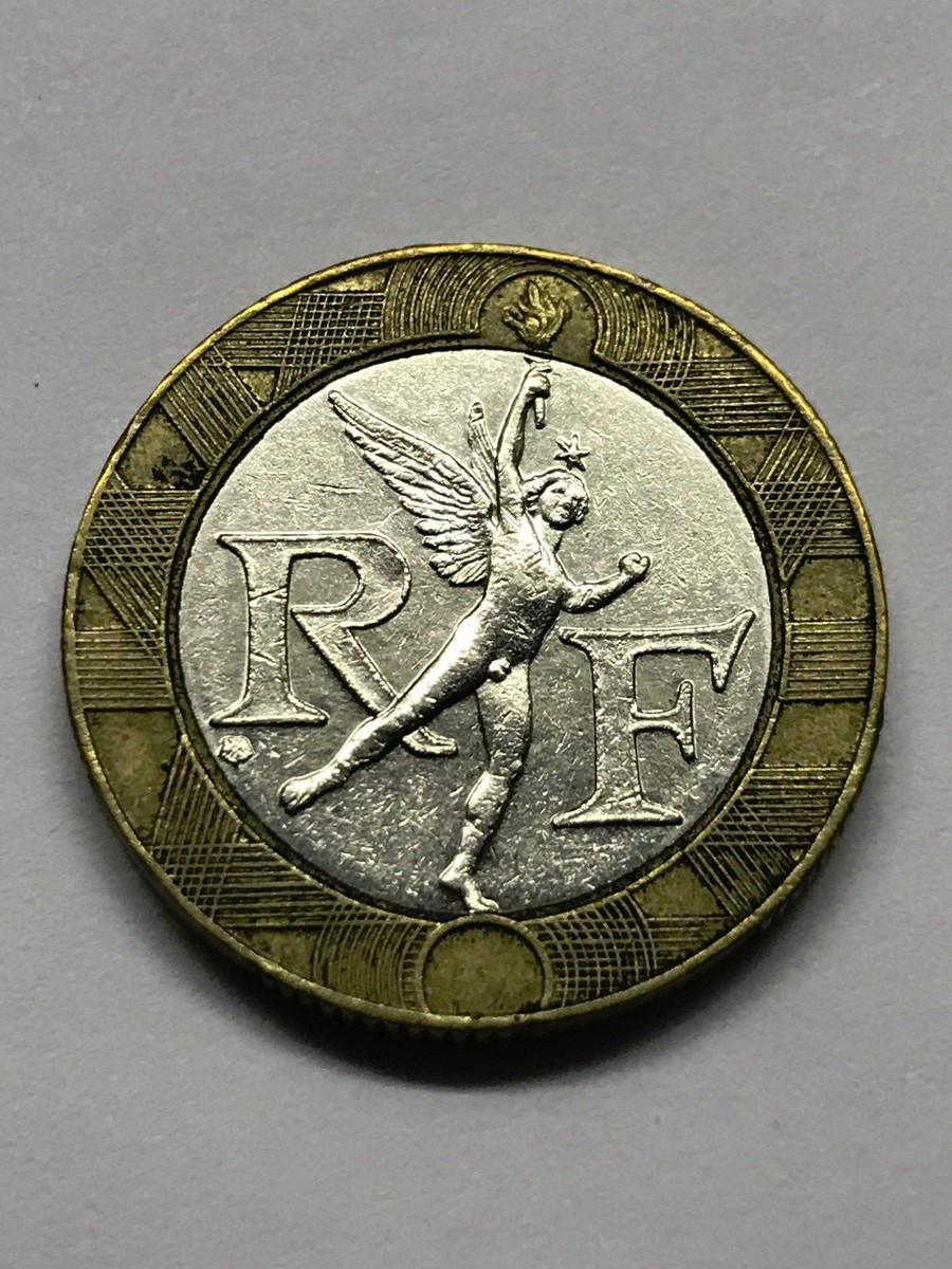 1991 France 10 Francs VF++ #13121 | eBay