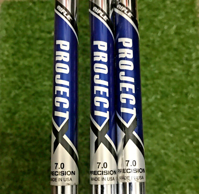 Project X Steel Iron Shafts - Précision & Custom Fit Disponibles
