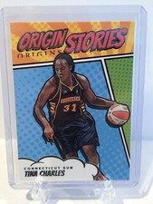 2024 Panini Origins WNBA Tina Charles Origin Stories #7 Sun