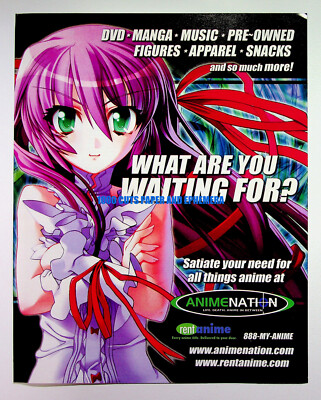 Kishin Houkou Demonbane Animenation 2006 Anime Print Magazine Ad Poster ADVERT
