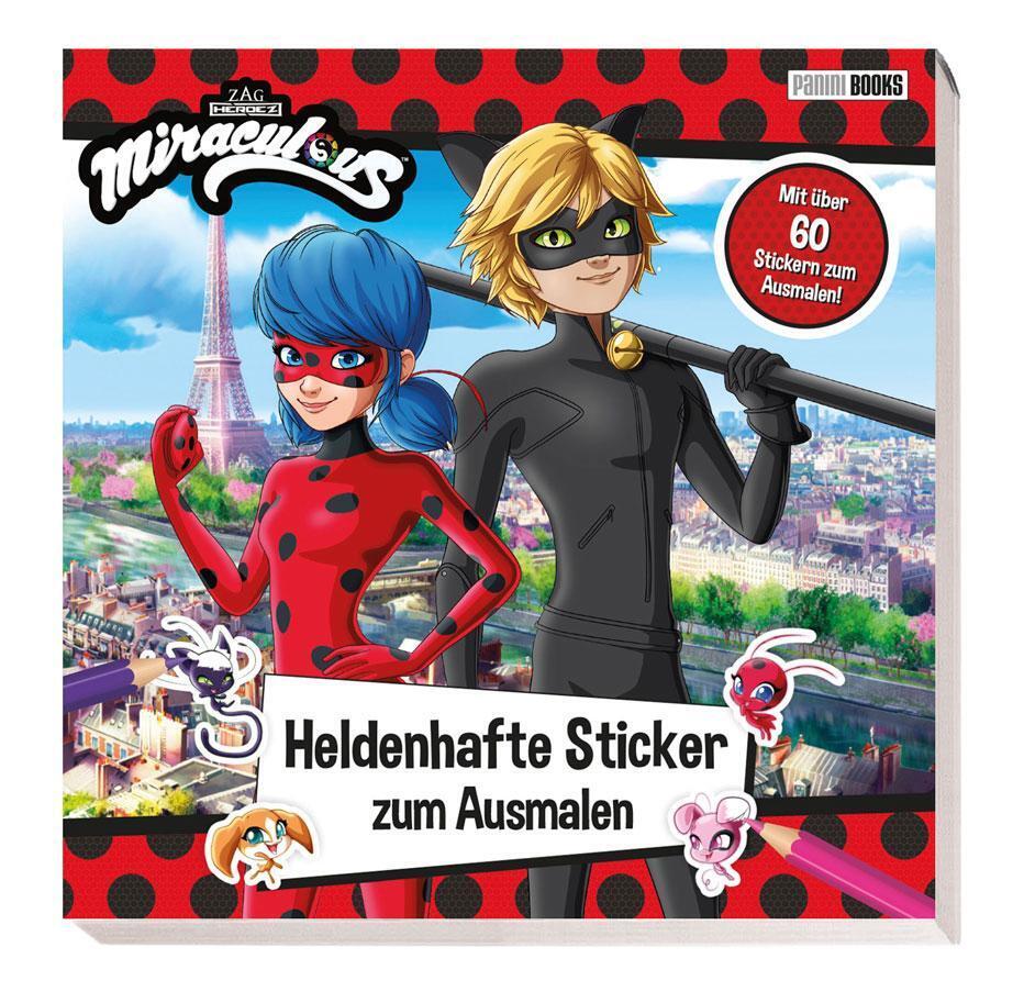 Miraculous: Heldenhafte Stickr Zum Ausmalen | Panini | Taschenbuch |