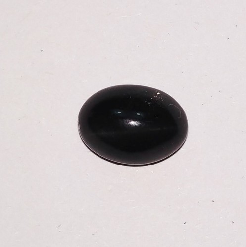 Piedra preciosa suelta natural negra ojo de gato 4,20 quilates certificada con regalo gratis - Imagen 3 de 4