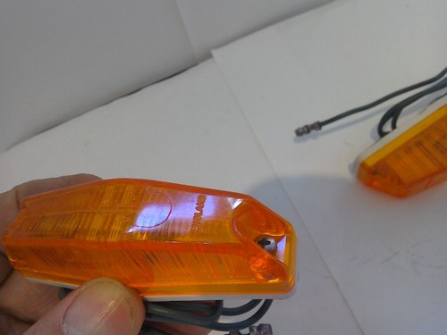 LOTUS ESPRIT TURBO SIDE FLASHER LAMPS NEW OLD STOCK ORIGINAL PMG - Picture 4 of 5