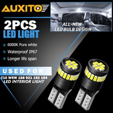Auxito T10 Led License Plate Light Bulbs 6000k Super Bright White 168 2825 194 Auxito T10 Led License Plate Light Bulbs 6000k Super Bright White 168 2825 194