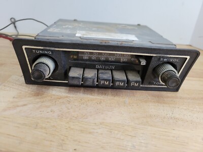 Vintage Datsun Clarion Radio RN-363H Original Rare Japan UNTESTED