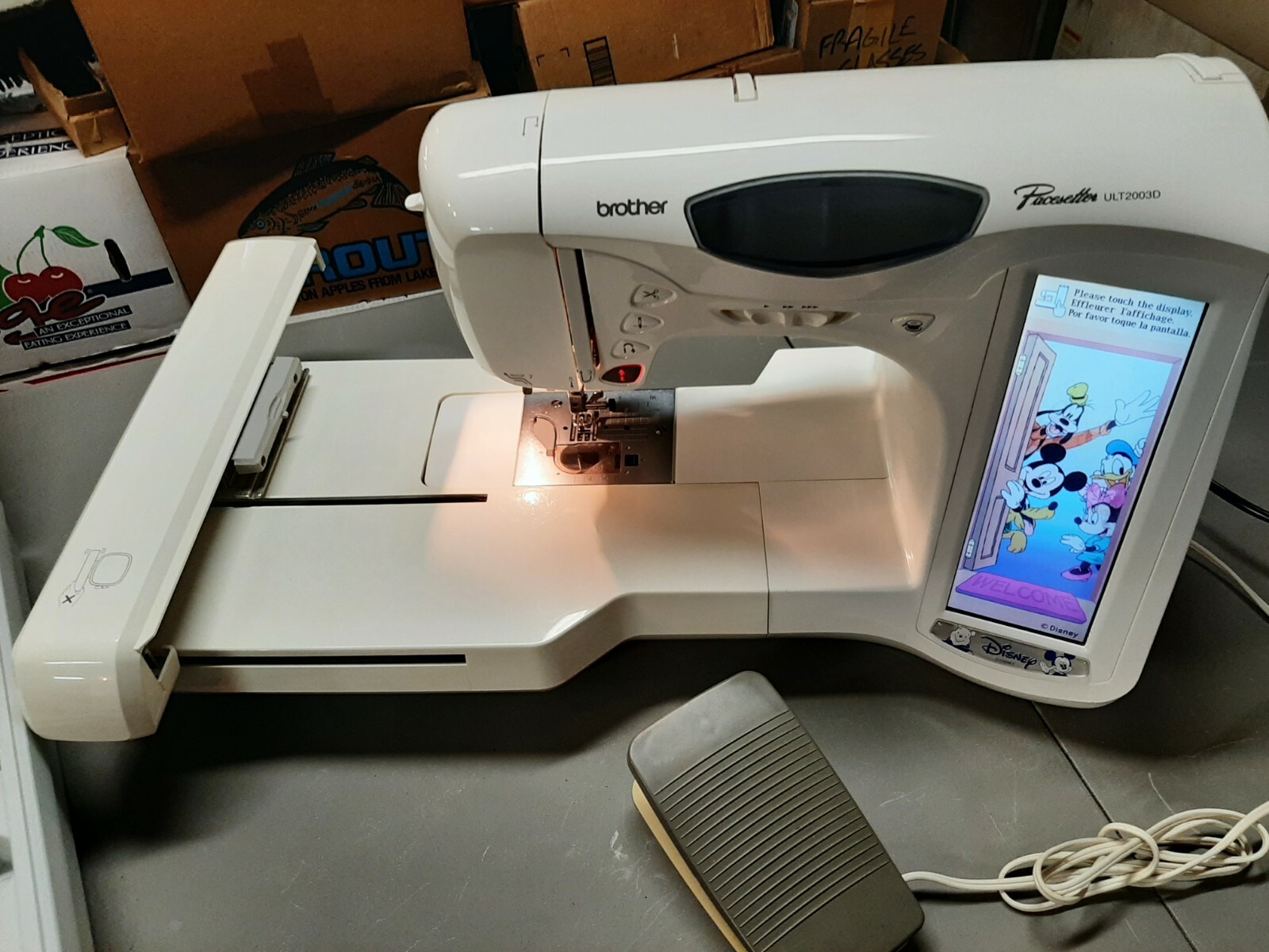 Brother Disney Embroidery Machine for sale Only 3 left at 65