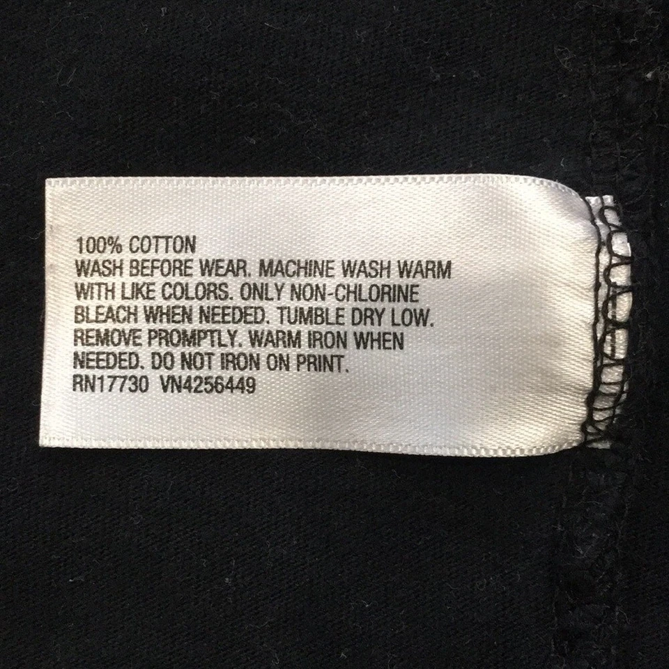 Camisa Jersey Circo Boys Talla M 8/10 Negra Manga Larga Camiseta 100% Algodón Minimalista Foto 4 de 4