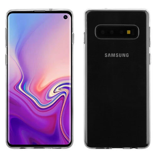 UK Front and Back 360° Full protection Gel Cover Skin Case For Samsung S10 PLUS - Image 2 of 4