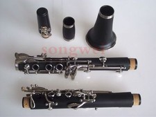Professional A key clarinet Hard rubber Good material and sound