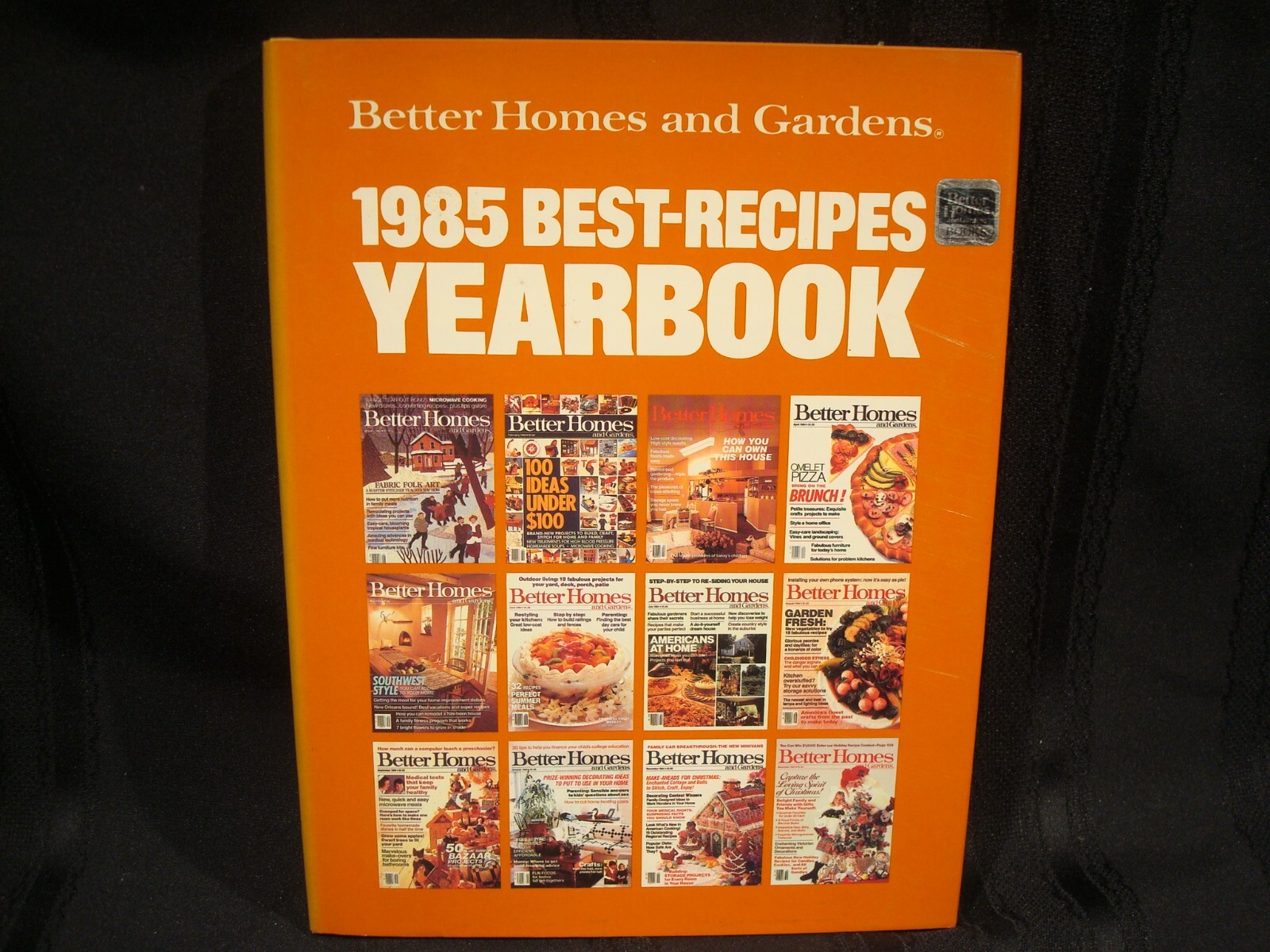 BETTER HOMES and GARDENS Lot of 2 Best Recipes Yearbook 1985 and 1986