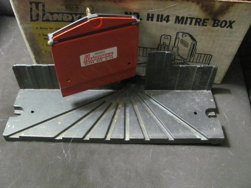 Stanley Handyman No. H114 Mitre Box in Original Box - Picture 6 of 10