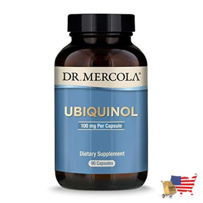Dr. Mercola, Ubiquinol Dietary Supplement, 100 mg, 90 Servings (90 Capsules), No