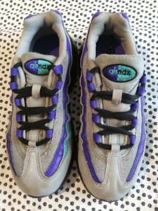 Zapatos Tenis Nike Air Max 95 1.5Y Gris Lobo Indigo Burst 905461 023 | eBay