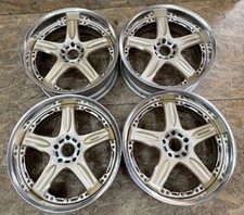 Jdm Rare Rays Volk Racing Gt-c 198.5j 15 Pcd114.3 5-hole 5h Discontin No Tires