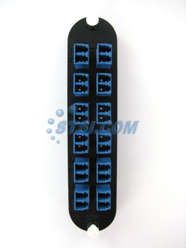 Corning CCH-CP24-A9 Fiber Optic Adapter Panel, 12 LC SM Duplex Singlemode ~STSI - Picture 3 of 3