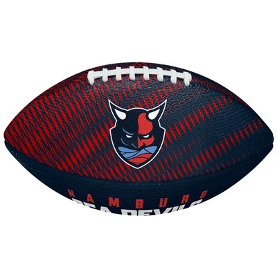 Ballons de football américain, Wilson ELF Team Tailgate Hamburg Jr Ball, Bleu - Photo 1/3