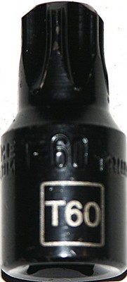 IIT Laser Etched Tamper Proof Torx Star Bit Socket T60 x    Drive