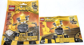LEGO Mixels Kramm 41545 Forx 41546 Wuzzo 41547 Weldos Series 6 Set Lot Complete