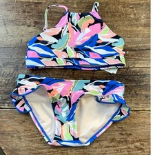 Raisins girls' swimsuit bikini set NWT size 8