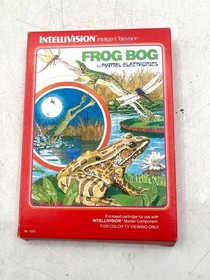 Vintage Intellivision Video Game Complete w/ Manual & Overlays Lot of 4 Untested