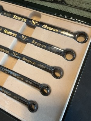 Snap-On 75th Anniversary Collector's Edition Black Wrench Set