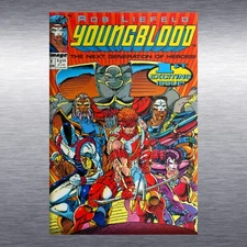 Youngblood #1, Image Comics, Vintage Comic Cover High Quality Magnet