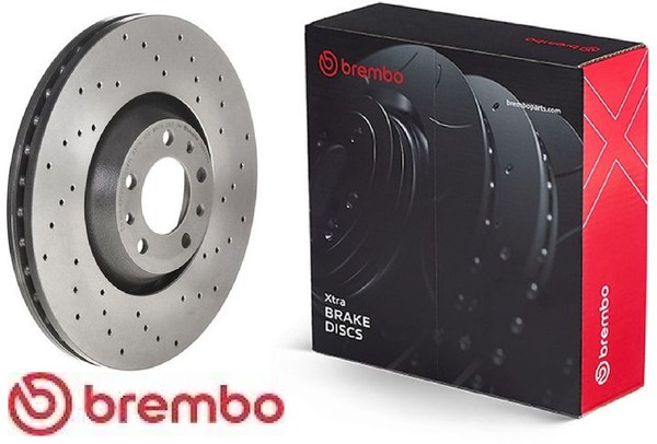 2X Bremsscheibe Brembo 09.8670.1X 2 Bremsscheiben Vorderachse Vorne-image