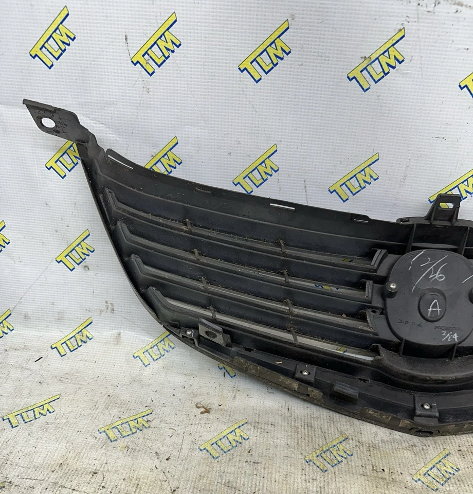 05-08 Acura RL Parrilla Parachoques Delantero Centro 2005 2006 2007 2008 Parrilla Negra OEM Foto 4 de 4