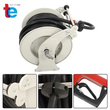 Fuel Hose Reel Retractable Diesel Hose Reel 3/4" x 66' Auto Fueling Nozzle US