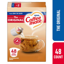 Nestl Coffee Mate Original Liquid Coffee Creamer Singles,9 fl oz, 48 Pack