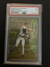 1999 BOBBY SMITH Fleer Metal Universe Precious Metal Gems PMG #64 # /50 PSA 7