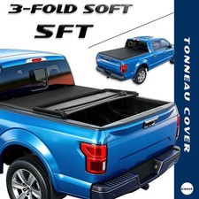 Tonneau Cover For 05-26 Nissan Frontier 5ft Tri-fold Soft Truck Bed Cover Tonneau Cover For 05-26 Nissan Frontier 5ft Tri-fold Soft Truck Bed Cover