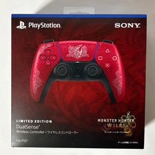 NEW SONY PS5 DualSense Wireless Controller Monster Hunter Wilds Limited Edition