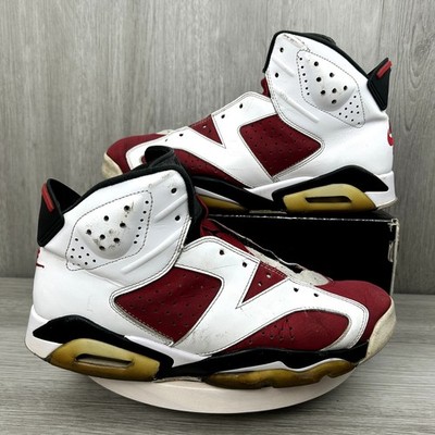 Air Jordan Six Carmine Nike Air Jordan Retro Carmine Red White