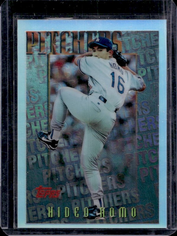 1996 Topps Hideo Nomo Mystery Finest Refractor #M1 Dodgers