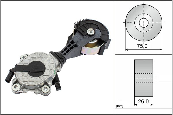 Ina Riemenspanner Keilrippenriemen FüR Citroen C4 Ii Peugeot 508 I Sw C5 Iii-image