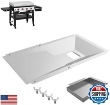 Universal Adjustable Grease Tray with Catch Pan for Nexgrill 720-0830H/720-08